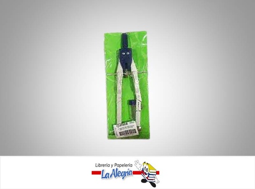 [17592302082025] COMPAS METALICO BLISTER CON MINA S08002 MARCA ITECA   