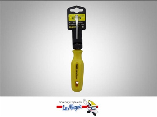 [2000000200521] DESTORNILLADOR PLANO 5 X 075 MM MARCA EXXEL   