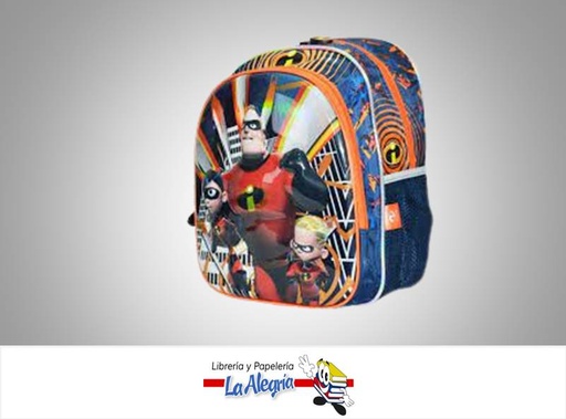 [20002] MORRAL 4D METALIZADO LOS INCREIBLES MARCA NIKO IMPORT   