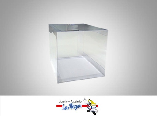[21X21X21] CAJA ACETATO 21X21X21 CM UND MARCA S/M   