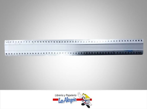 [4004764110025] REGLA ALUMINIO 50CM UND MARCA LEKLEPAR   