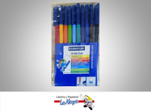 [4007817339657] MARCADOR 10 COL MARCA STAEDTLER   