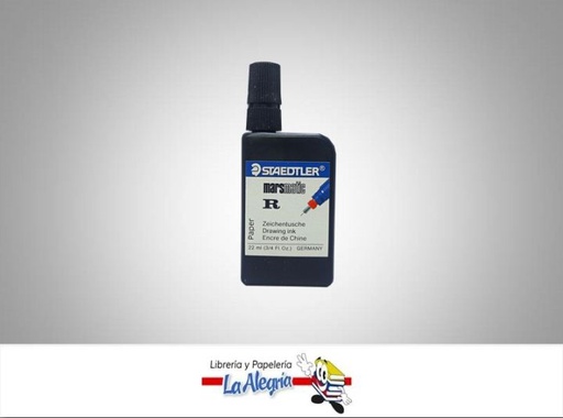 [4007817700686] TINTA CHINA MARS MATIC 22ML NEGRO UND MARCA STAEDTLER   