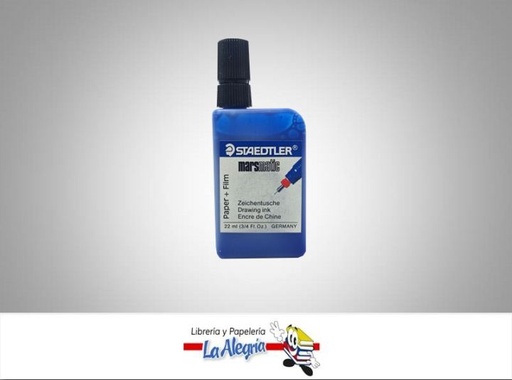 [4007817700846] TINTA CHINA MARS MATIC 22ML AZUL UND MARCA STAEDTLER   