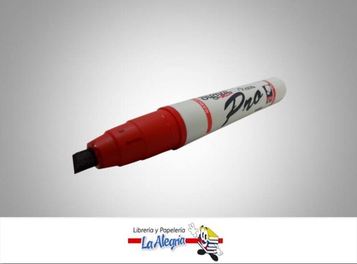 [42000] MARCADOR PERMANENTE PTA/CUADRA ROJO UND MARCA AZOR   