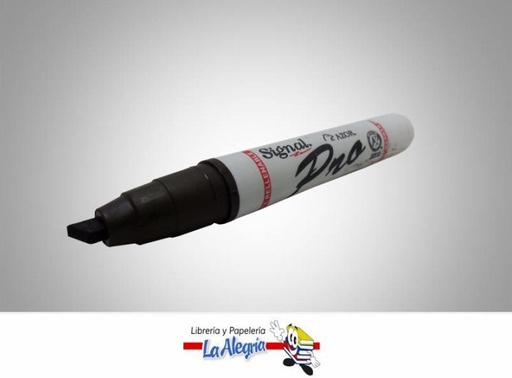 [42000M] MARCADOR PERMANENTE PTA/CUADRA MARRON UN MARCA AZOR   