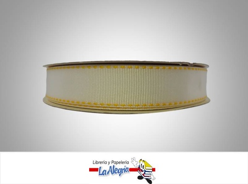 [420705003] CINTA GROSS C/B 24MM AMARILLO ARAGUAN XM MARCA S/M   