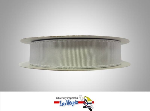 [42070502] CINTA GROSS C/B 24MM FONDO GRIS/ B-BL XM MARCA S/M   