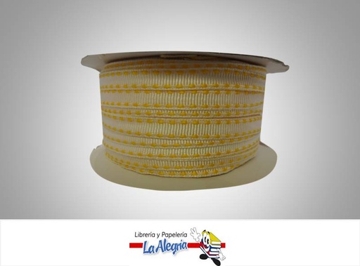[430701003] CINTA GROSS C/B 07MM AMARILLO ARAGUAN XM MARCA S/M   