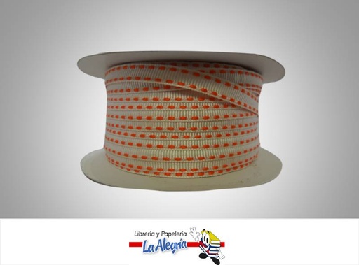 [430701042] CINTA GROSS C/B 07MM NARANJA XMETRO MARCA S/M   