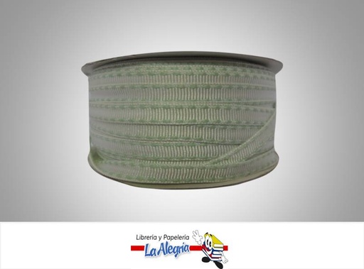 [430701067] CINTA GROSS C/B 07MM VERDE AGUA XMETRO MARCA S/M   