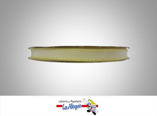 [430702-004] CINTA GROSS C/B 09MM AMARILLO CLARO XMTR MARCA S/M   