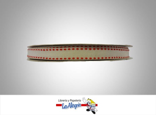 [430702-051] CINTA GROSS C/B 09MM ROJO XMETRO MARCA S/M   