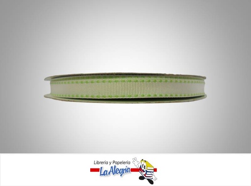 [430702-073] CINTA GROSS C/B 09MM VERDE MANZANA XMTRO MARCA S/M   