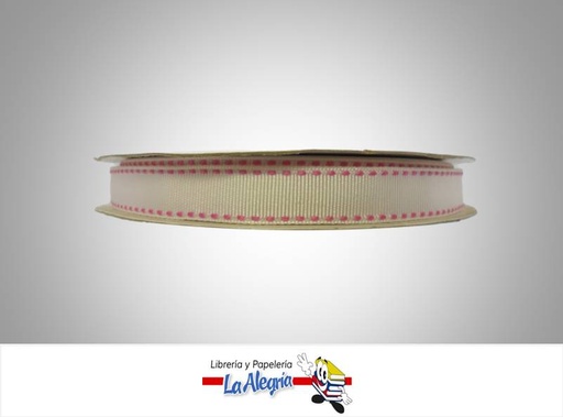 [430703061] CINTA GROSS C/B 12MM ROSADO XMETRO MARCA S/M   