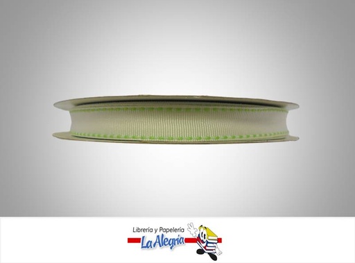 [430703073] CINTA GROSS C/B 12MM VERDE MANZANA XMTRO MARCA S/M   