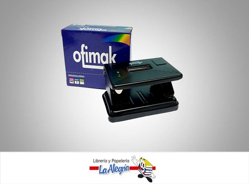 [4546456889983] PERFORADORA 2 HUECOS MINI 15H MARCA OFIMAK   