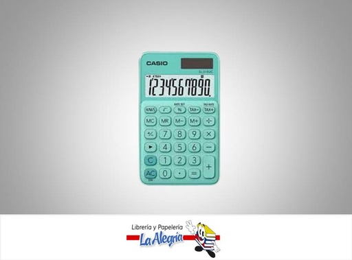 [4549526603785] CALCULADORA ESCRITORIO SL-310UC-GN 10DIG MARCA CASIO