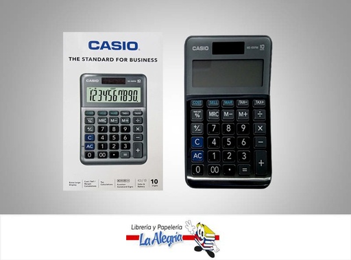[4549526701290] CALCULADORA ESCRITORIO MS-100FM 10DIGITS MARCA CASIO