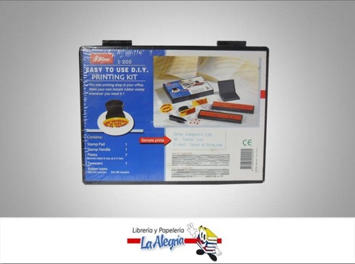 [4710850002005] SELLO KIT IMPRENTILLA MARCA SHINY   