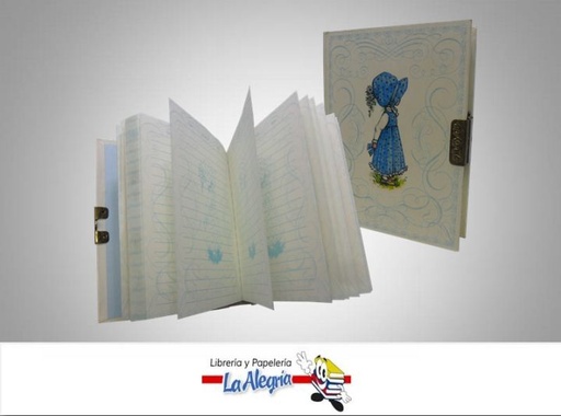 [4892504027623] DIARIO C/LLAVE 15,5X11,5CM MARCA S/M   