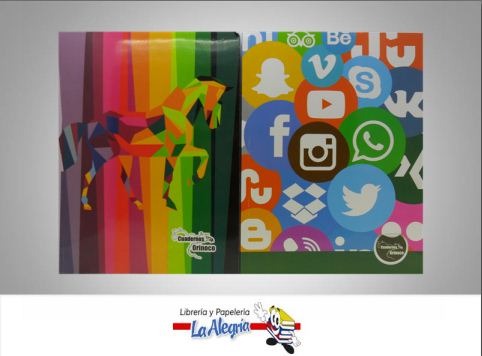 [5010000088] CUADERNO EMPASTADO GDE 1 LINEA 96H MARCA CUADERNOS ORINOCO   