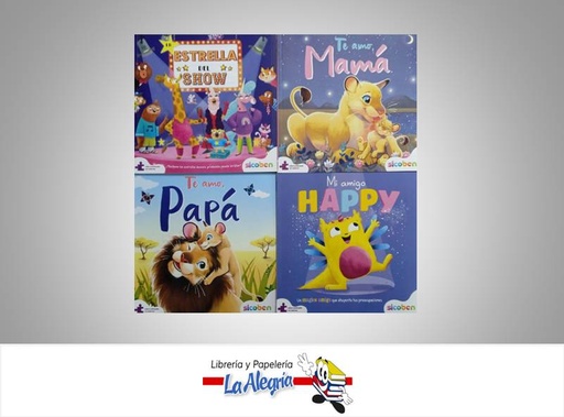 [6014417019030] COLECCION SUENA EN GRANDE 6; 4 TITULOS  TEMATICA CUENTOS INFANTILES AUTOR DAISY EDUARDS EDITORIAL JENNI BENARROCH