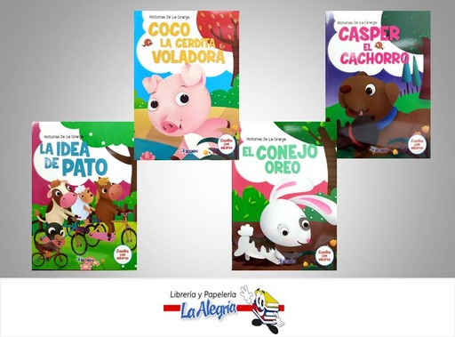 [6499852854000] COLECCION HISTORIA DE LA GRANJA 4 TEMATICA CUENTO EDITORIAL SICOBEN