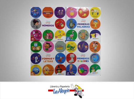 [649985285837] CONOZCO CON DISNEY BABY TEMATICA APRENDIZAJE AUTOR DISNEY EDITORIAL SICOBEN