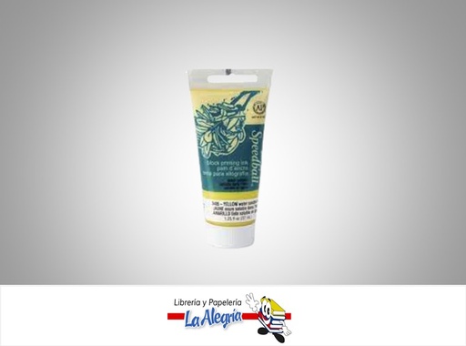 [651032034053] TINTA PASTA LINOLEO 37 ML AMARILLO MARCA SPEEDBALL   