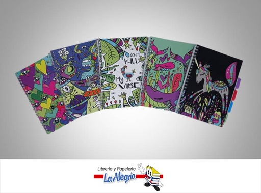 [653981353667] LIBRETA ESPIRAL 1LINEA 5MAT 150H MARCA OFIMAK   