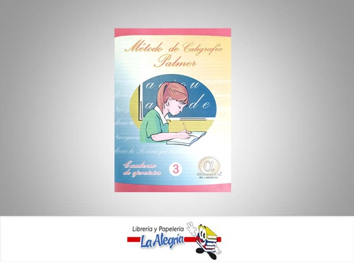 [6583126827835] METODO DE CALIGRAFIA PALMER N-3  TEMATICA CALIGRAFIA   EDITORIAL EDICIONES ALPHA