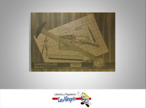 [6583126858280] BLOCK BOND ROTULADO A3 20H 75GR MARCA ALPHA   