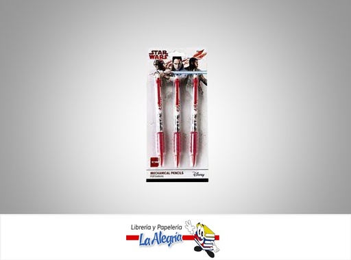 [663701986259] PORTAMINA PLASTICO STAR WARS 0.7MMPACK MARCA DISNEY   