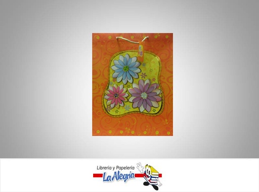 [677916632559] BOLSA DE REGALO 3D 35X28CM T/OCACION MARCA FLOMO   