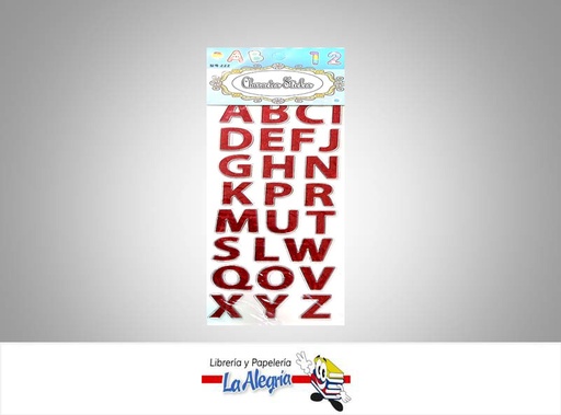 [6920170016936] STICKER ABECEDARIO MARCA MAKE   