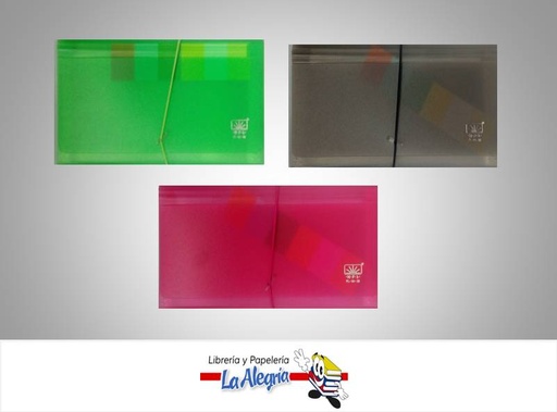 [6920277460632] CARPETA SINFONIA 6DIV GIRO PLASTICA COLO    
