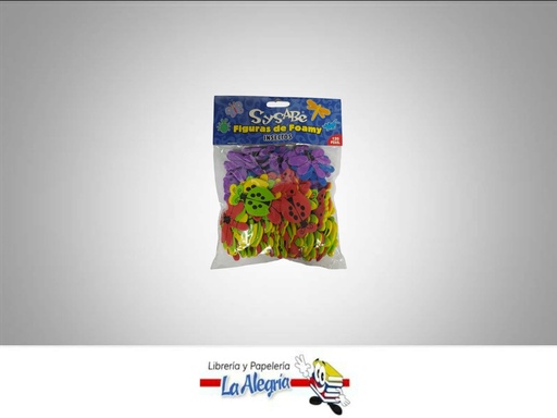 [6926341865068] FOAMI FIGURA 120 PZ INSECTO MARCA SYSABE   