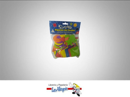 [6926341865105] FIGURA DE FOAMI 120 PZ FIGURA GEOMETRICA MARCA SYSABE