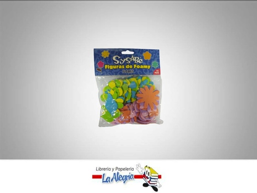 [6926341865235] FOAMI FIGURA 72 PZ FLORES MARCA SYSABE   