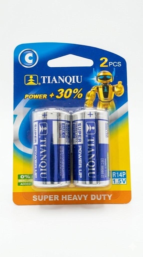 [6927799691308] PILA C SUPER HEAVY DUTY 1.5 PAQ. 2 UND MARCA TIANQUI