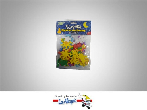 [6928058310220] FIGURA DE FOAMI EL ESPACIO 106 PZAS MARCA SYSABE