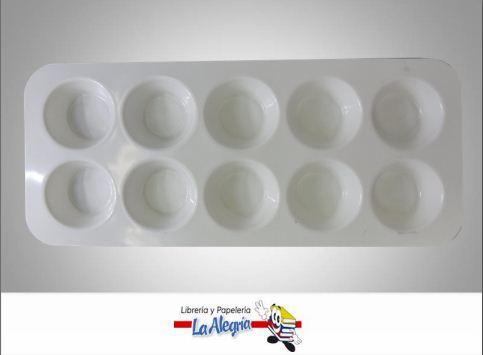 [6935249904168] PALETA PLASTICA RECTANGULAR 10 MARCA S/M   