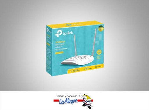 [6935364061166] ROUTER INALAMBRICO 300MBPS 2 ANTENAS W89 MARCA TP-LINK   