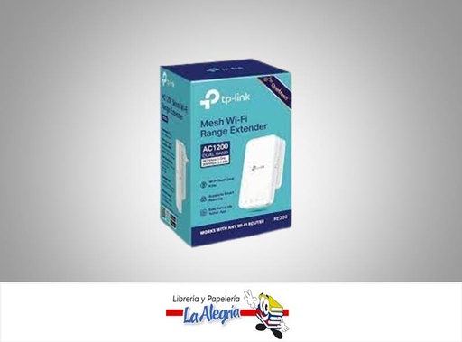 [6935364084202] EXTENSOR DE SENAL WIFI RE300 AC1200 MARCA TP-LINK   