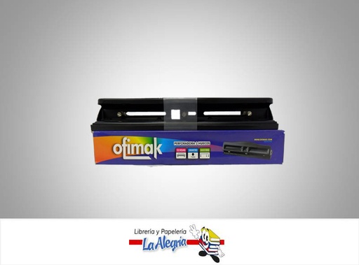 [6937544310064] PERFORADORA 3 HUECOS 12 HOJAS AJUSTABLE PP330 MARCA OFIMAK