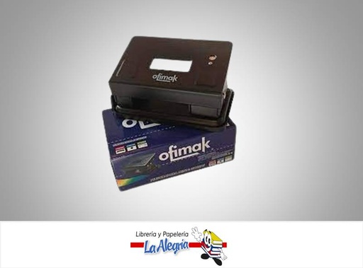 [6937544501011] PERFORADORA 2 HUECOS 7-8 CM 15H OK15 MARCA OFIMAK   