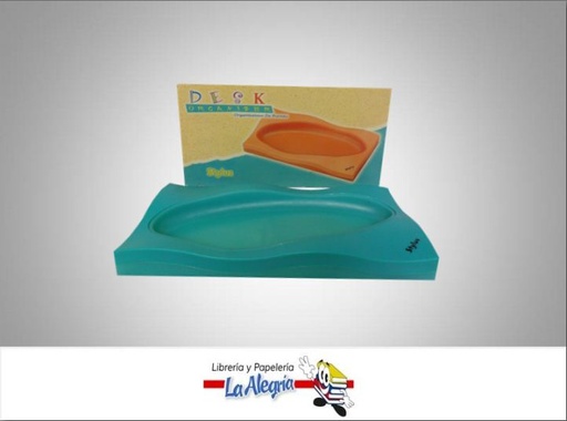 [6939540500258] ORGANIZADOR D/ESCRITORIO PLASTICO VERDE MARCA STYLUS   