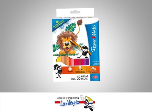 [6951572902428] LAPICES DE COLORES 36COL PAPERMATE MARCA PAPER MATE   