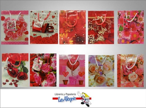 [6955271222689] BOLSA DE REGALO 15X12 T/OCASION MARCA S/M   
